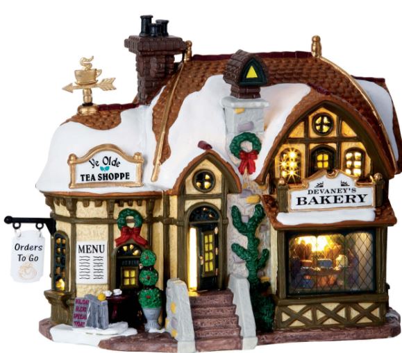 Devaney's Bakery Lemax Christmas Village Collection Caddington House