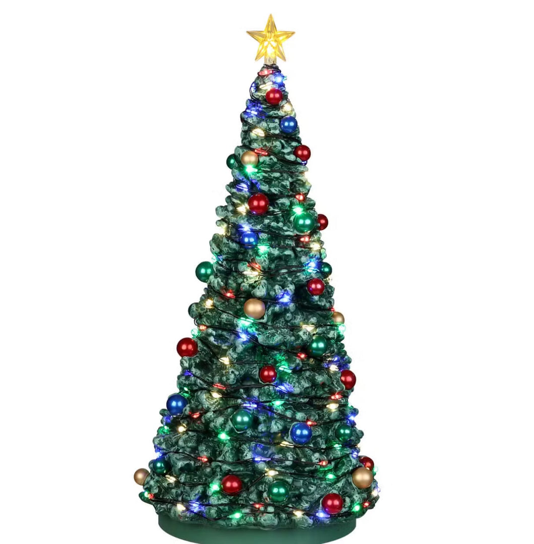 Outdoor Holiday Tree Lemax Christmas Village Collection