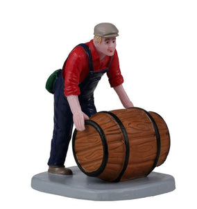 The Wine Barrel  Lemax Collection 2022 Figurine  Christmas Village