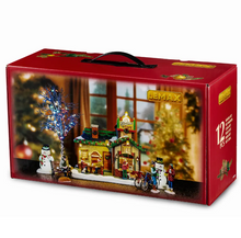 Load image into Gallery viewer, Christmas Cafe Set Lemax Collection 2025 Christmas Village  Caddington
