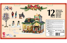 Load image into Gallery viewer, Christmas Cafe Set Lemax Collection 2025 Christmas Village  Caddington
