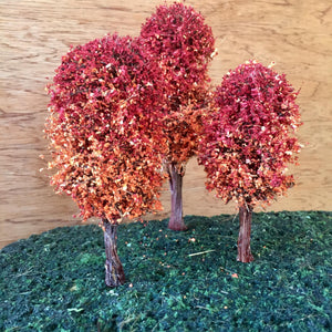 Assorted Trees, Set of 30 , HO Scale