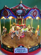 Load image into Gallery viewer, Grand Carousel Lemax Sights and Sounds
