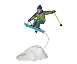 Catching Air Lemax Figurine Christmas Village  Collection