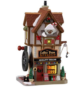 Coffee Bean Grinder Lemax Caddington House Christmas Village Collection