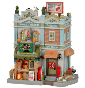 Juice Bar Lemax Christmas Village Collection House