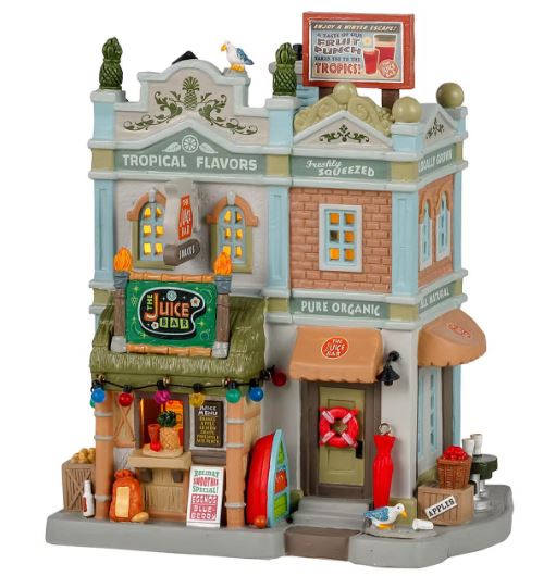 Juice Bar Lemax Christmas Village Collection House