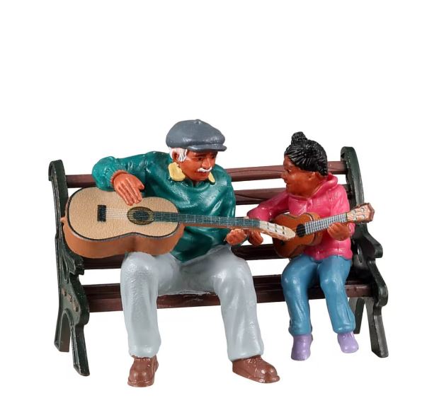 Music Lesson , 2022 Figurine Lemax Christmas Village Collection