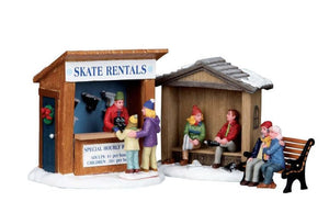 Skate Rentals, Set Of 3 Lemax Table Accent for Christmas Village Collection in Philippines