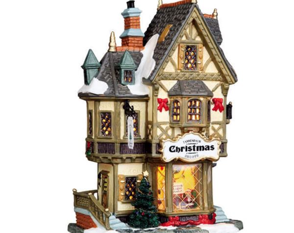 Tannenbaum Christmas Shoppe Lemax Christmas Village Collection House