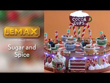 Load and play video in Gallery viewer, Cocoa Cups Lemax Village Collection Sighs and Sounds
