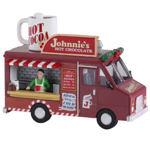 Johnnie'S Hot Chocolate Food Truck Carnival 2021 Lemax Collection Christmas Village